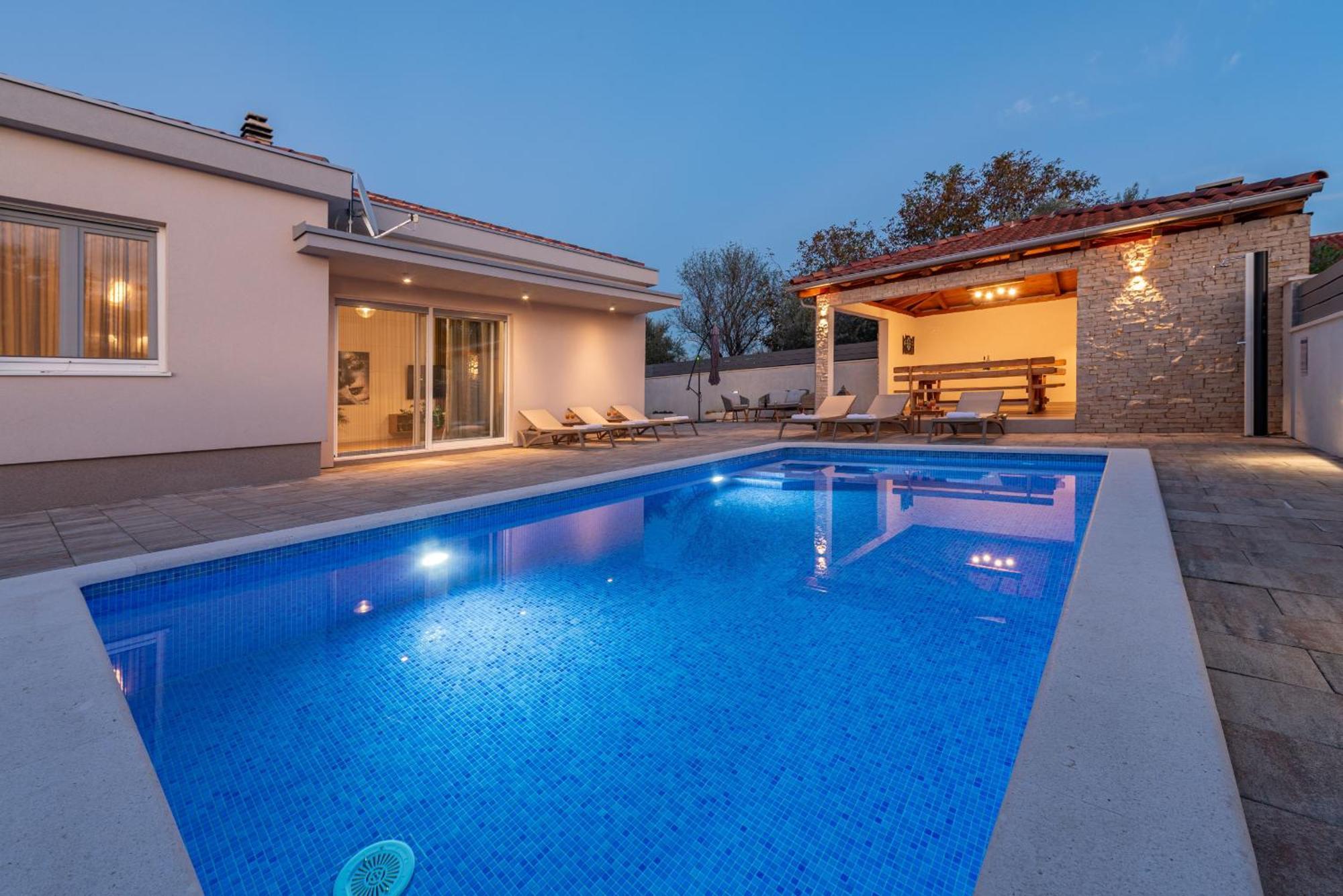 Villa Dora Zadarvillas Murvica  Eksteriør bilde