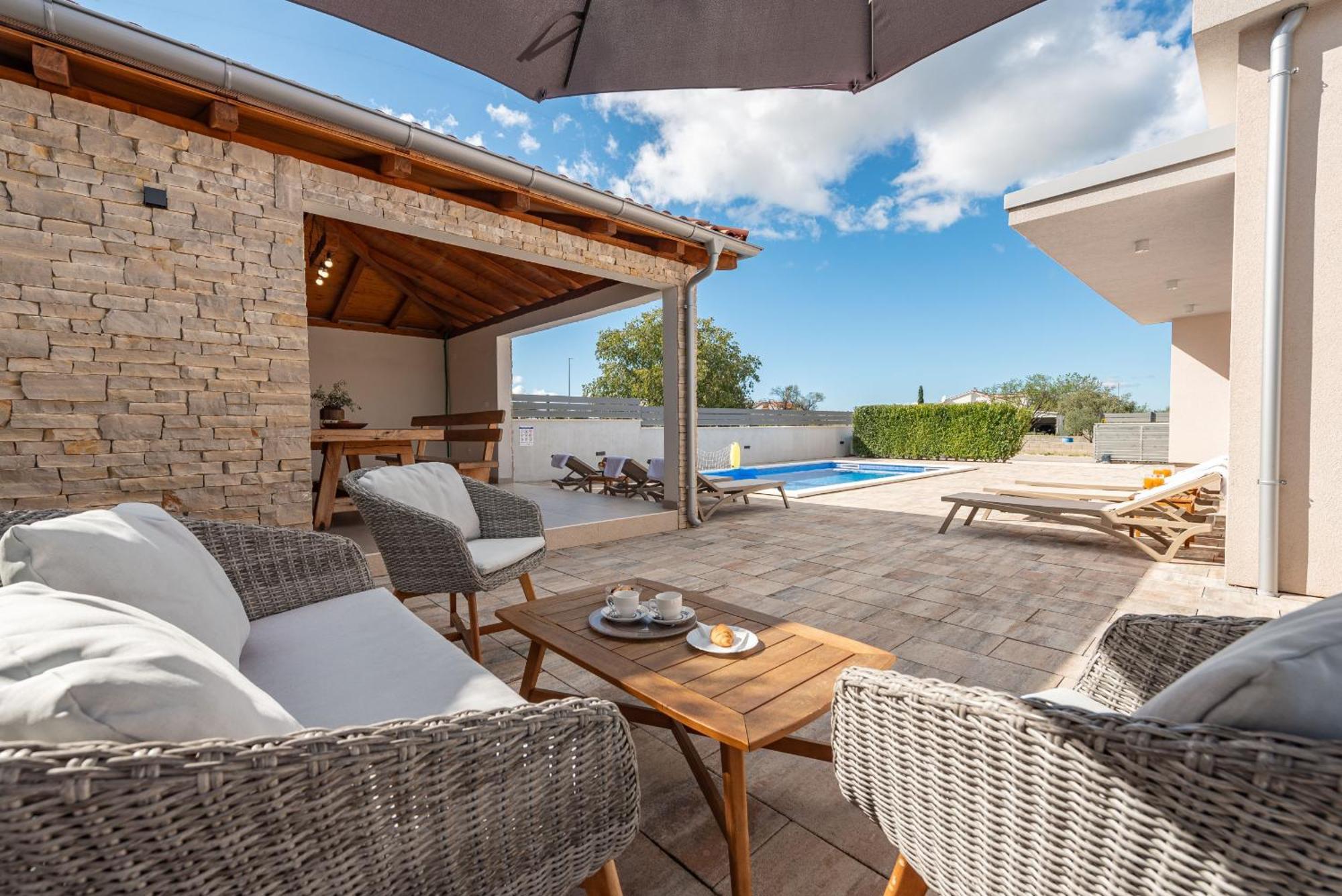 Villa Dora Zadarvillas Murvica  Eksteriør bilde