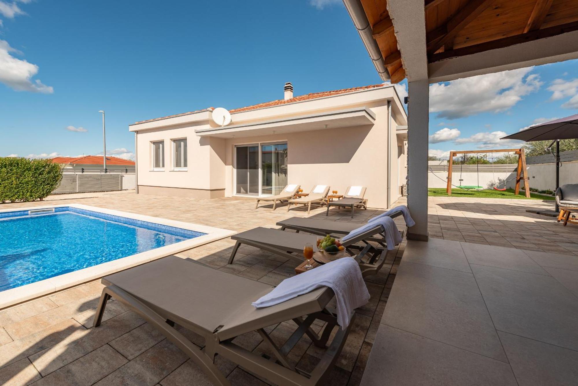 Villa Dora Zadarvillas Murvica  Eksteriør bilde