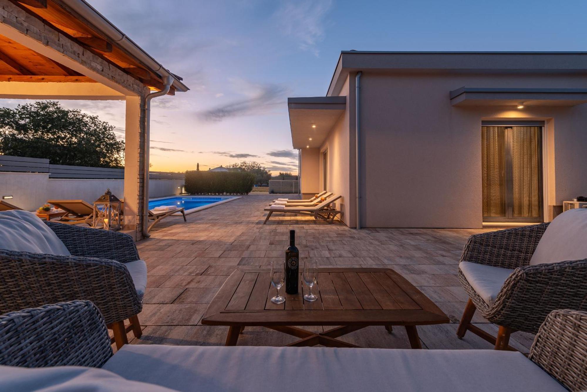 Villa Dora Zadarvillas Murvica  Eksteriør bilde