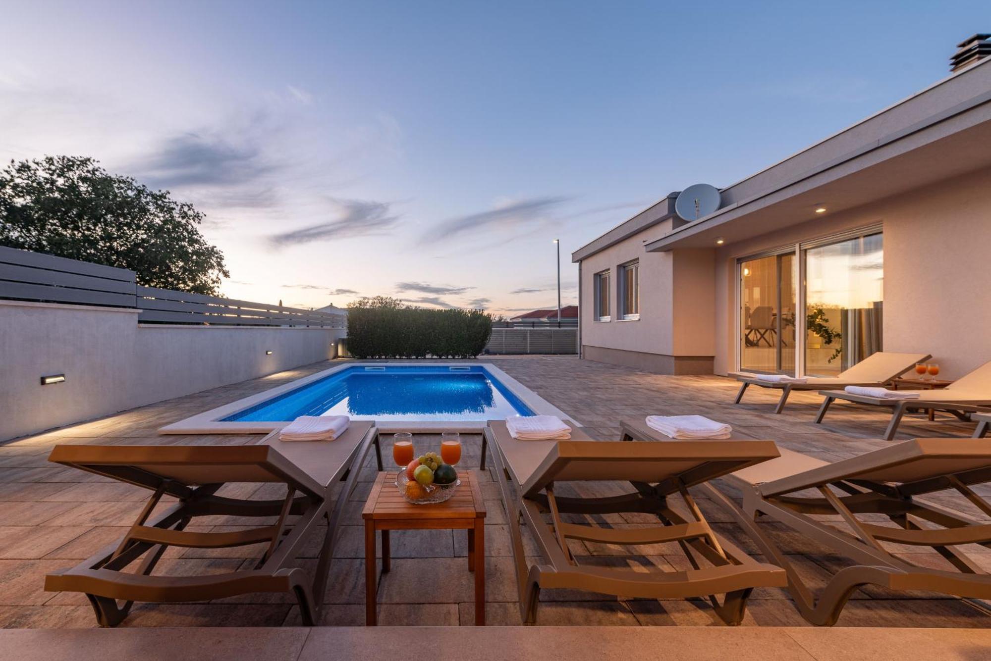 Villa Dora Zadarvillas Murvica  Eksteriør bilde